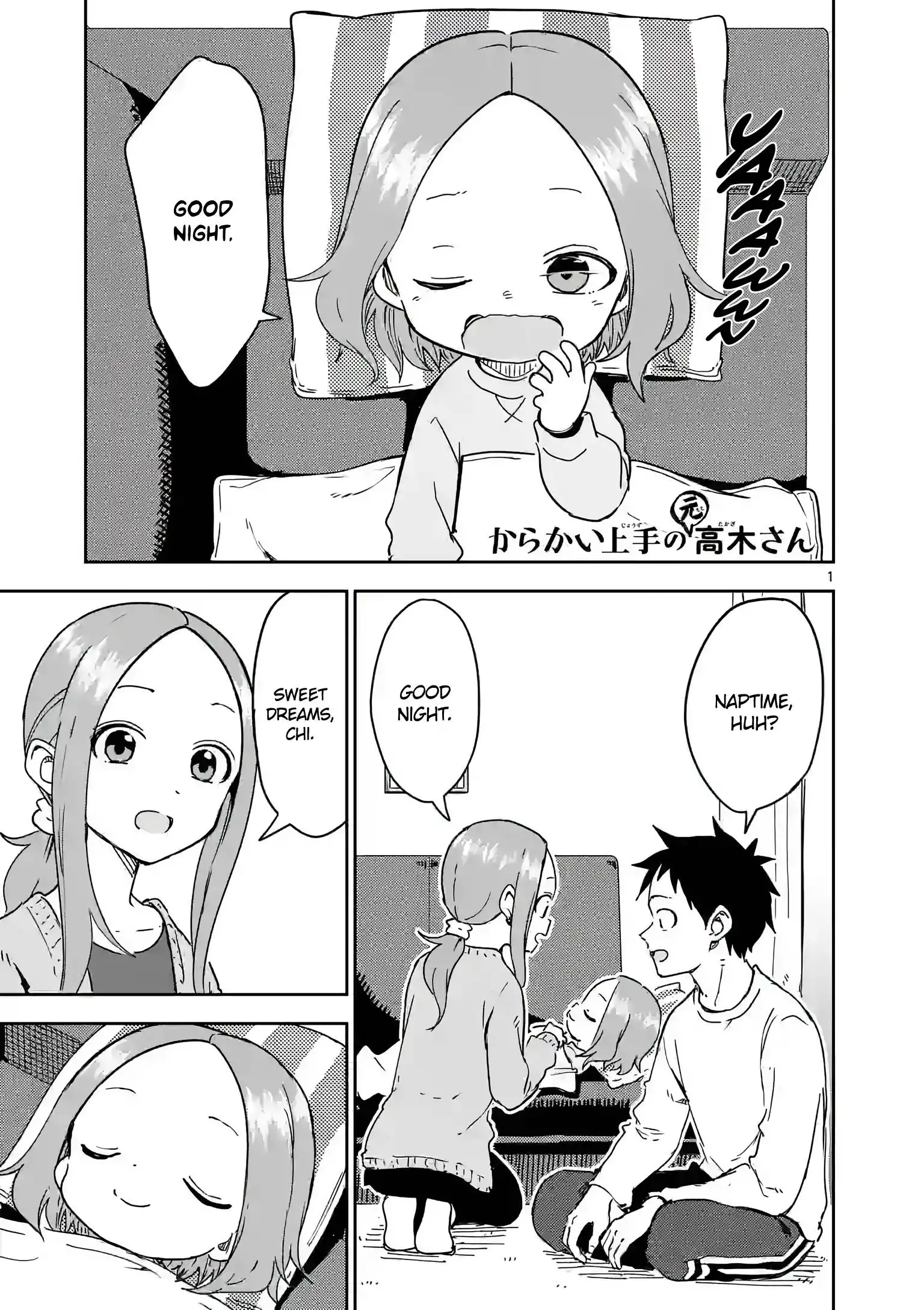 Karakai Jouzu no (Moto) Takagi-san Chapter 262 1